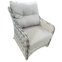 Set mobilă grădină Hola Rattan Ratan sintetic / Ratan sintetic / Ratan sintetic / Cappucino photo 3