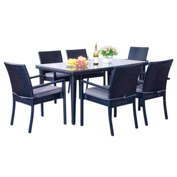 Set mobilă grădină Hola Eco Aluminiu / Ratan sintetic / Ratan sintetic / Anthracite photo 1