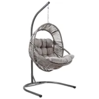 Кресло-кокон Hola Nobel  Cталь / 