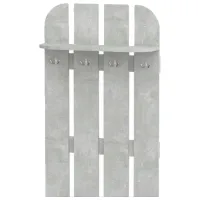 Вешалка KompaniT В-5 ЛДСП / Ателье Светлый