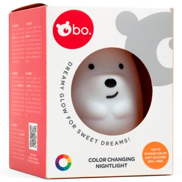 Lampă de veghe Night Light bo. 8045ML White / Baterie photo 2