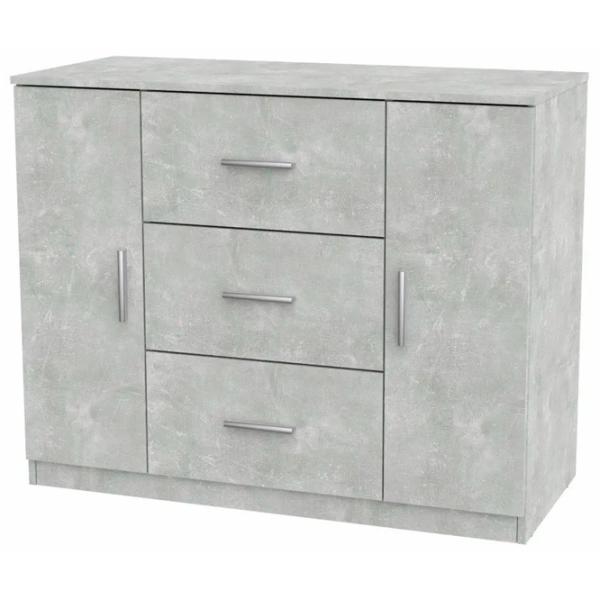 Комод KompaniT 3+2 89.1 x 110 x 49.3см / ЛДСП / Ателье Светлый photo 1