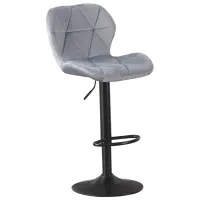 Scaun de bar Xenos Manhattan Textil / Metal / Gray photo 3