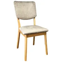 Scaun de bucătărie Mobicasa Topaz 94 Stofă/ Beige Natural