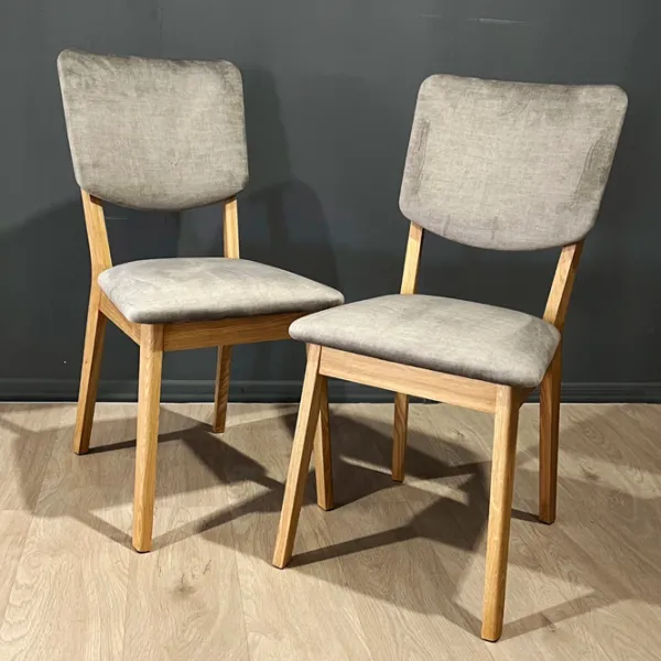 Scaun de bucătărie Mobicasa Topaz 94 Stofă/ Beige Natural photo 2 Scaun de bucătărie Mobicasa Topaz 94 Stofă/ Beige Natural photo 2