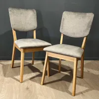 Scaun de bucătărie Mobicasa Topaz 94 Stofă/ Beige Natural photo 2