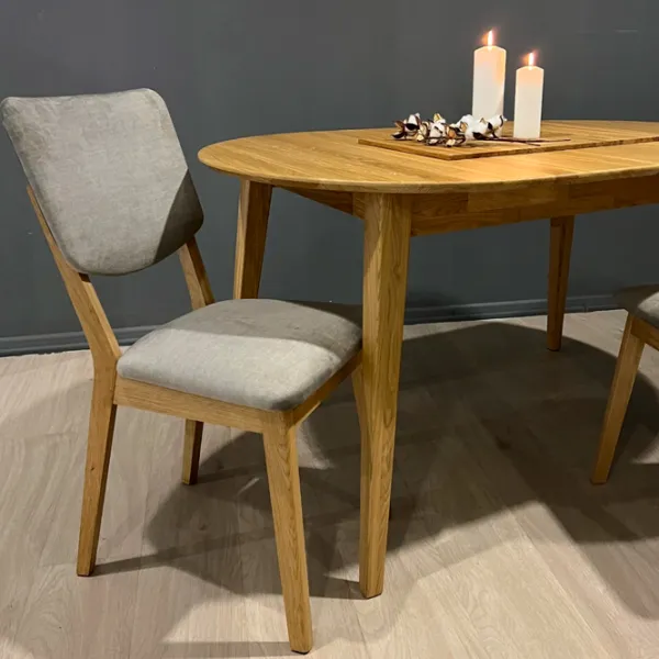 Scaun de bucătărie Mobicasa Topaz 94 Stofă/ Beige Natural photo 5 Scaun de bucătărie Mobicasa Topaz 94 Stofă/ Beige Natural photo 5