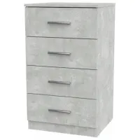 Комод KompaniT 4А 84.9 x 49.3 x 44.8см / ДСП / Ателье Светлый