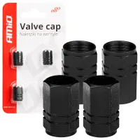 Колпачки клапана Amio Valve cap Черный / Алюминий