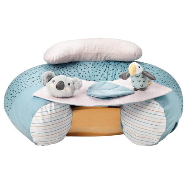 Pernă pentru jocuri Nuby Animal Adventure (ID89070 ) 6 luni/ Blue photo 1
