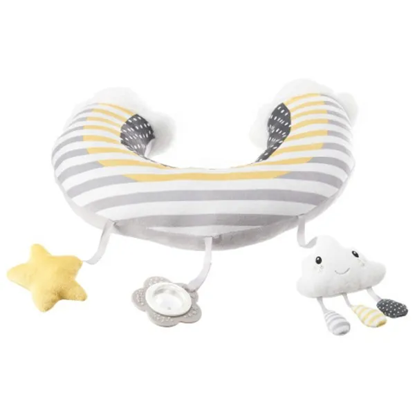 Подушка для игр Nuby Cloud & Star (ID99829) 0+/ Белый photo 1