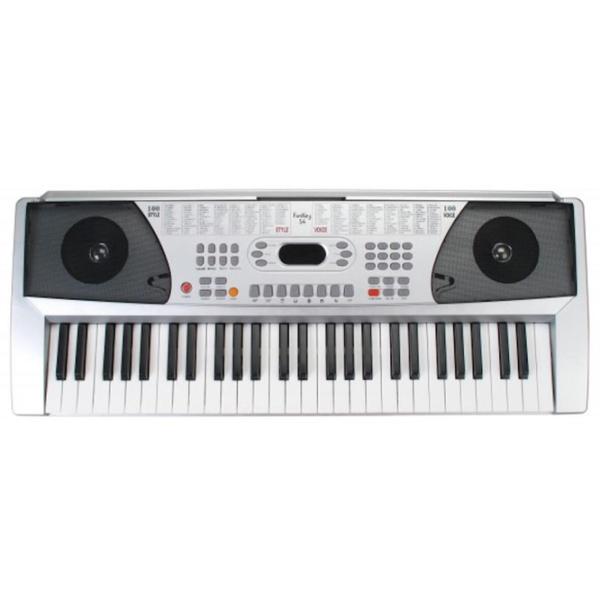Sintetizator digital FunKey SL 00026976 54 clape / 32 voci / Plastic / Silver photo 1