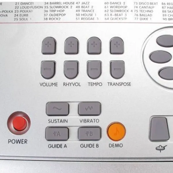 Sintetizator digital FunKey SL 00026976 54 clape / 32 voci / Plastic / Silver photo 4