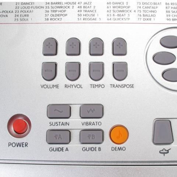 Sintetizator digital FunKey SL 00026976 54 clape / 32 voci / Plastic / Silver photo 4