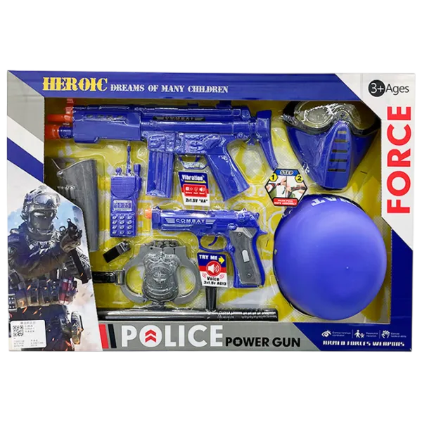 Joc de rol ChiToys 2088A-1 3+ / Setul polițistului photo 1