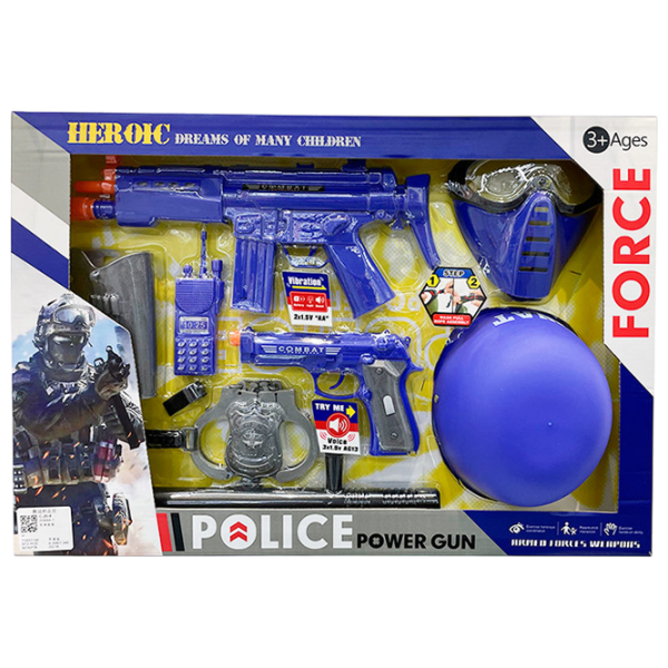 Joc de rol ChiToys 2088A-1 3+ / Setul polițistului photo 1