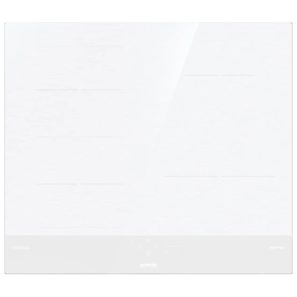 Индукционная варочная панель Gorenje GI6421SYW  Стеклокерамика / Белый photo 1