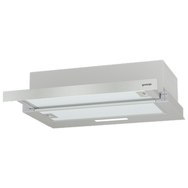 Вытяжка Gorenje TH62E3X Телескопическая/ Нержавеющая сталь/ White photo 4