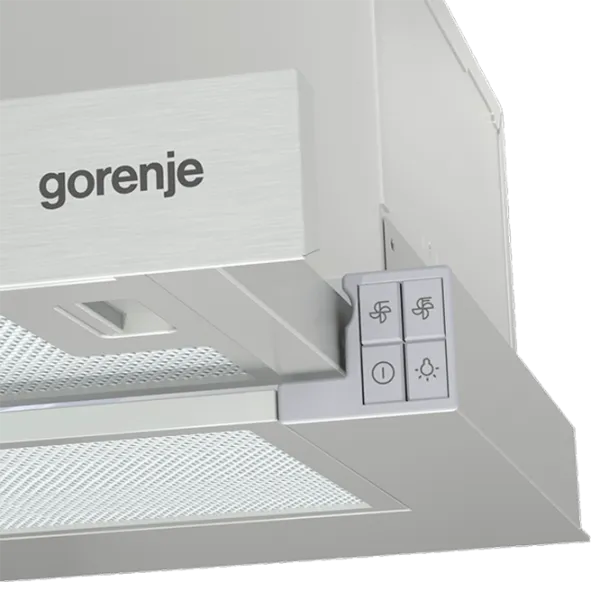 Вытяжка Gorenje TH62E3X Телескопическая/ Нержавеющая сталь/ White photo 5