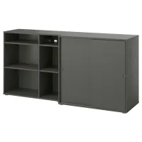 Etajeră Ikea Vihals 90 x 190 x 47 cm / PAL / Dark Gray