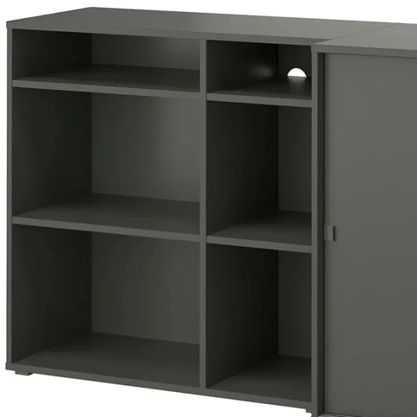 Etajeră Ikea Vihals 90 x 190 x 47 cm / PAL / Dark Gray photo 5