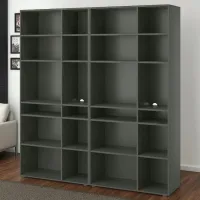 Etajeră Ikea Vihals 200 x 190 x 37 cm / PAL / Dark Gray photo 5