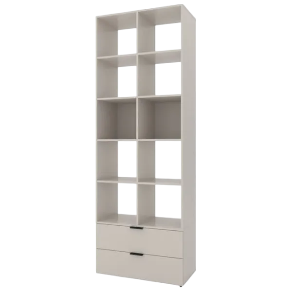 Стеллаж Nex Home A033  230 x 80 x 42см cm / ЛДСП / Кашемир photo 1