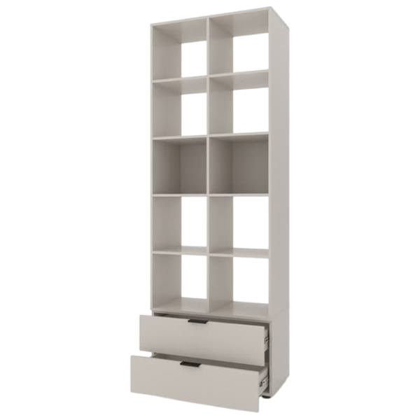 Стеллаж Nex Home A033  230 x 80 x 42см cm / ЛДСП / Кашемир photo 2