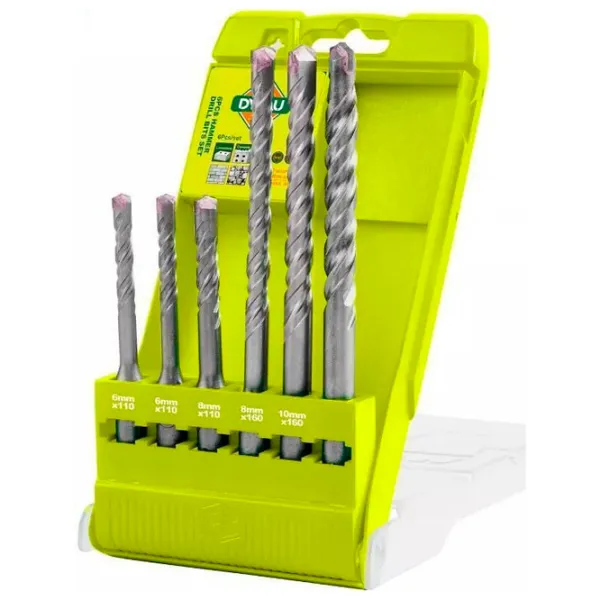 Набор сверл DYLLU DTHD6B06  SDS-plus photo 1