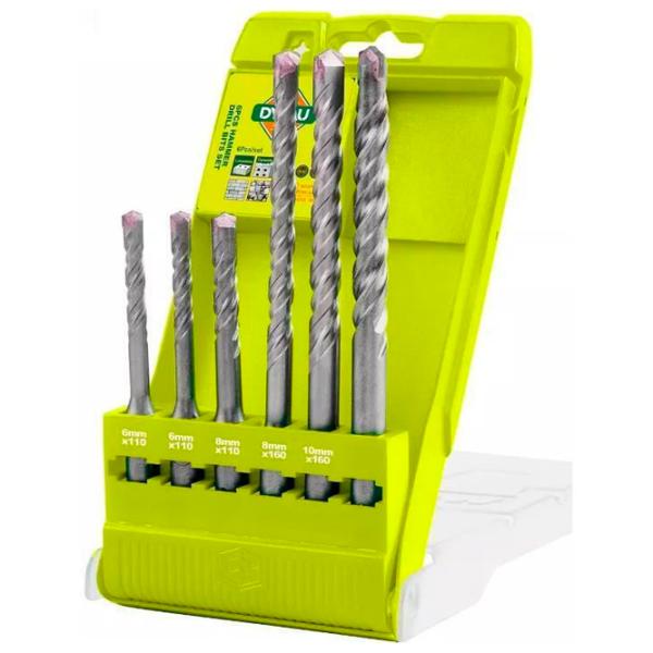 Набор сверл DYLLU DTHD6B06  SDS-plus photo 1
