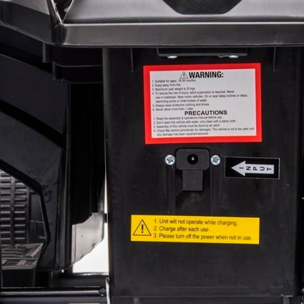 ATV pentru copii Baby Mix electric quad  / 3+ / 3 km/h / Black photo 8