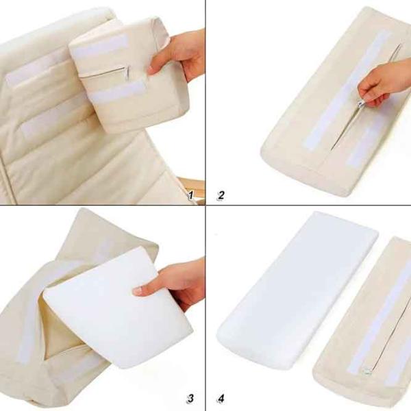 Кресло качалка Songmics LYY10M Beige Бежевый photo 5