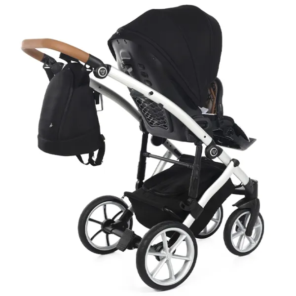 Cărucior pentru copil Junama 2in1 Space 04 SPACE04/ Black photo 2