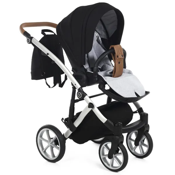 Cărucior pentru copil Junama 2in1 Space 04 SPACE04/ Black photo 3