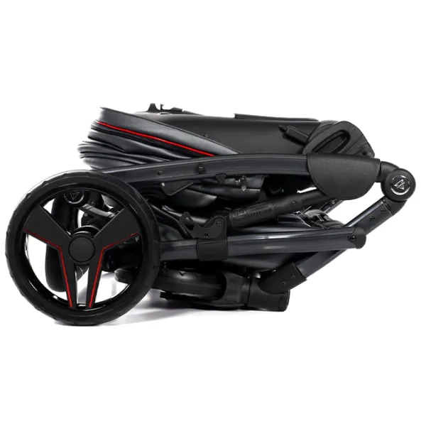 Cărucior pentru copil Junama 2in1 Space 04 SPACE04/ Black photo 9