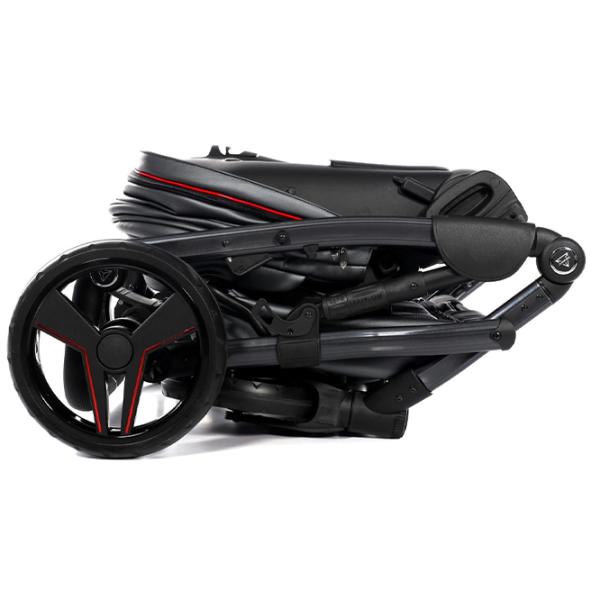 Cărucior pentru copil Junama 2in1 Space 04 SPACE04/ Black photo 9