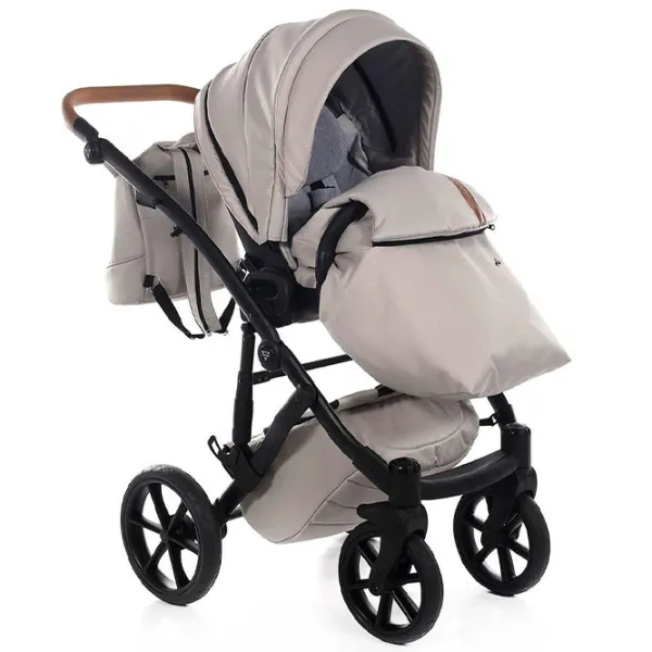 Cărucior pentru copil Junama 2in1 Space 02 SPACE02/ Beige photo 3