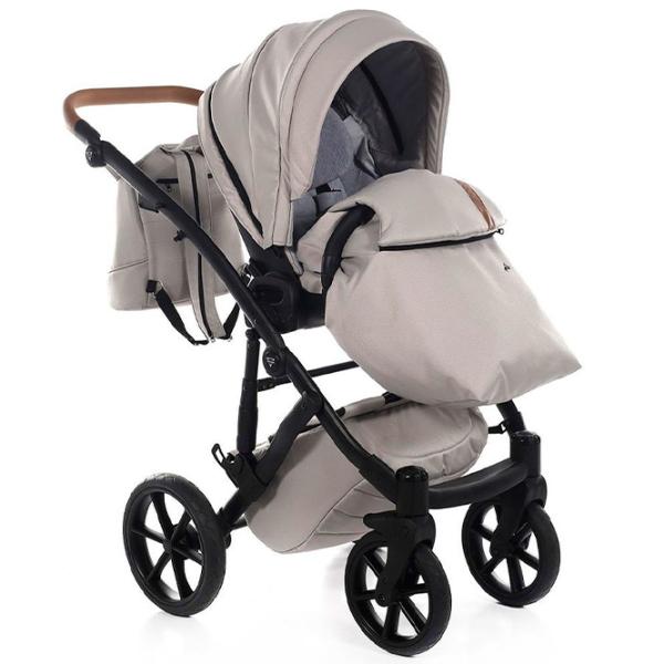 Cărucior pentru copil Junama 2in1 Space 02 SPACE02/ Beige photo 3
