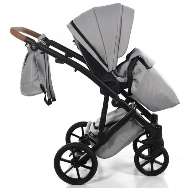 Cărucior pentru copil Junama 2in1 Space 01 SPACE01/ Gray photo 2