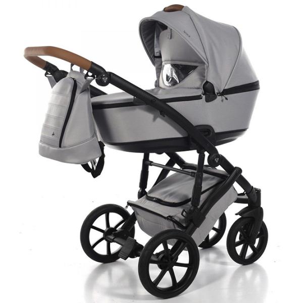 Cărucior pentru copil Junama 2in1 Space 01 SPACE01/ Gray photo 3