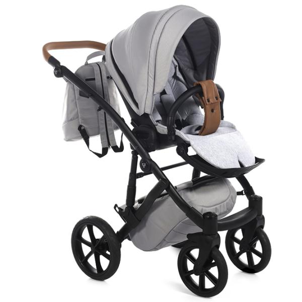 Cărucior pentru copil Junama 2in1 Space 01 SPACE01/ Gray photo 4