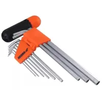 Набор ключей шестигранных Dedra 5902628006523 Количество в наборе: 6 шт.