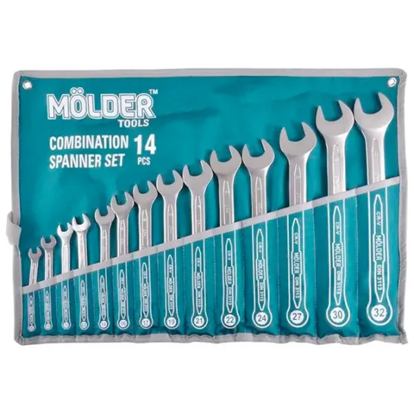 Set de chei combinate Molder 4036231581144 Cantitatea în set: 14 buc. photo 1