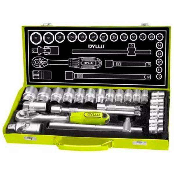 Set duze tubulare DYLLU DTST2L24 Cantitatea în set: 24 buc. photo 1