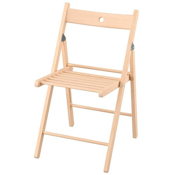 Садовый стул Ikea Frosvi Дерево / Дерево / Бежевый Серый photo 1