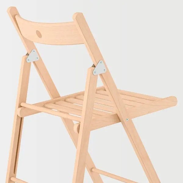 Садовый стул Ikea Frosvi Дерево / Дерево / Бежевый Серый photo 5