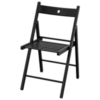 Садовый стул Ikea Frosvi Дерево / Дерево / Черный Черный