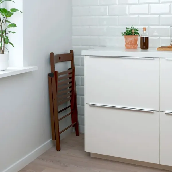 Садовый стул Ikea Frosvi Дерево / Дерево / Коричневый Черный photo 4