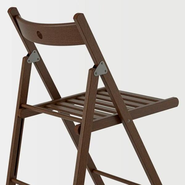 Садовый стул Ikea Frosvi Дерево / Дерево / Коричневый Черный photo 5