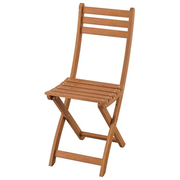 Садовый стул Ikea Askholmen/Kuddarna Массив / Полиэстер / Коричневый Brown photo 2